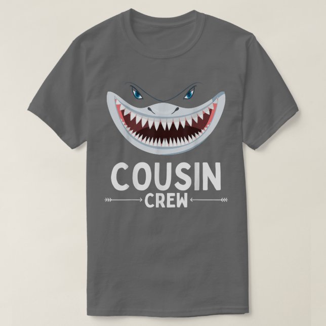 Cousin Crew Family Reunion Matching Group Cute Sha T-Shirt (Design vorne)