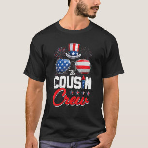 Cousin Crew Fireworks American Family Vierter J T-Shirt