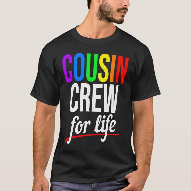 Cousin Crew For Life Family Cousin Matching for Bo T-Shirt (Vorderseite)