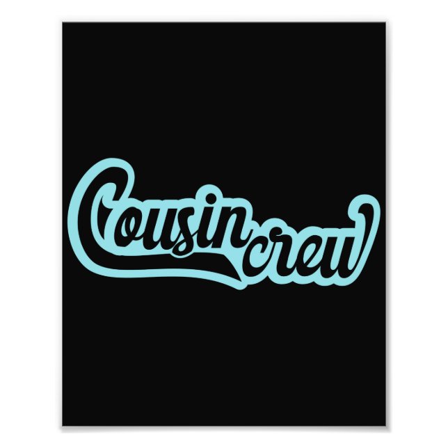 Cousin Crew Fotodruck (Vorne)