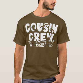 Cousin Crew für Kinder Jungen Mädchen des Dinosaur T-Shirt
