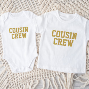 Cousin Crew   Gold Kids Baby Bodysuit Baby Strampler