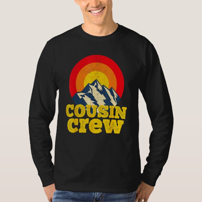 Cousin Crew Kids Matching Tees Camping Group Cousi (Vorderseite)