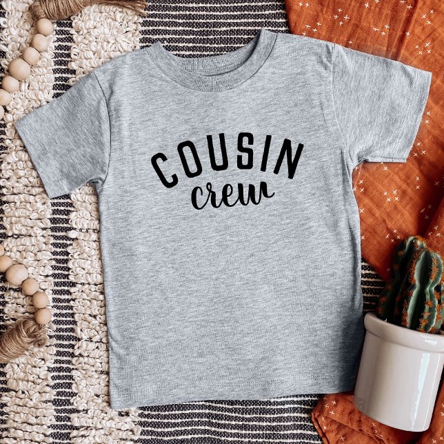 Cousin Crew Kinder Baby T-shirt (Von Creator hochgeladen)