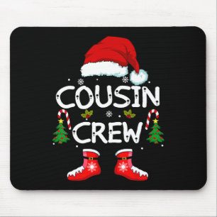Cousin Crew Kinder Cousins Weihnachtsfamilie Match Mousepad