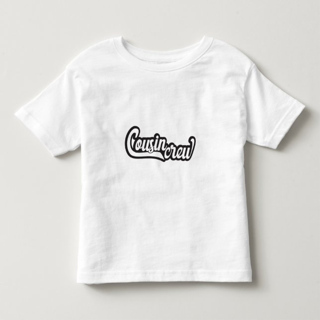 Cousin Crew Kleinkind T-shirt (Vorderseite)