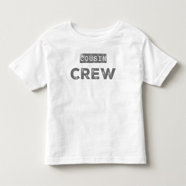 Cousin Crew Kleinkind T-shirt (Vorderseite)