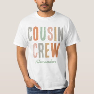 Cousin Crew Matching Boho Family Wiedersehen T-Shirt