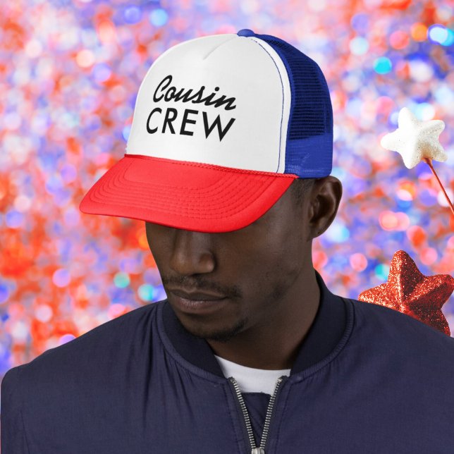 Cousin Crew Matching Family Wiedersehen Truckerkappe (cousin crew matching family hats for independence day family reunion)