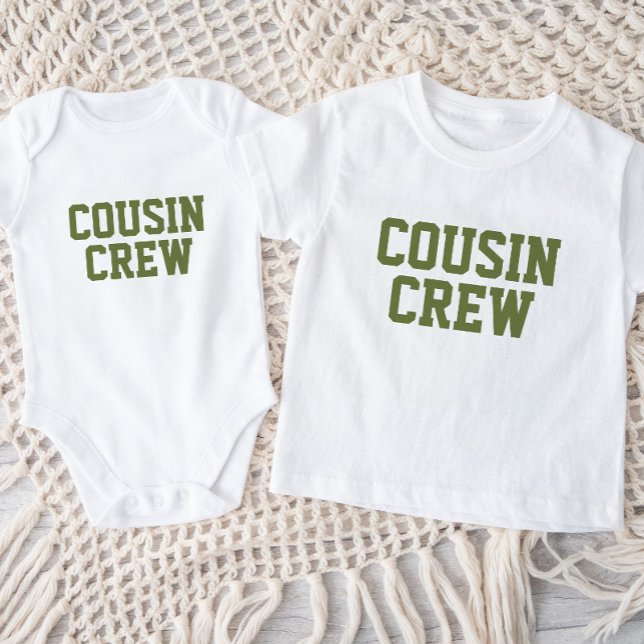 Cousin Crew | Olive Kids Baby T - Shirt (Von Creator hochgeladen)
