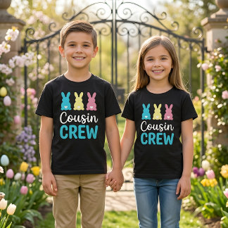 Cousin Crew Osterhase Jungen Familie Shirt