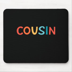 Cousin-Crew passend Retro-Familien-Cousin-Squad  Mousepad