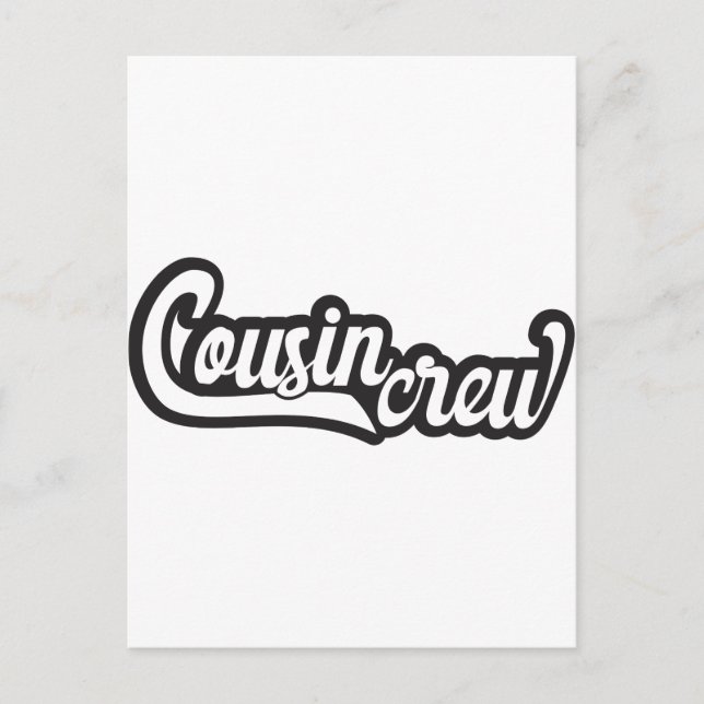 Cousin Crew Postkarte (Vorderseite)