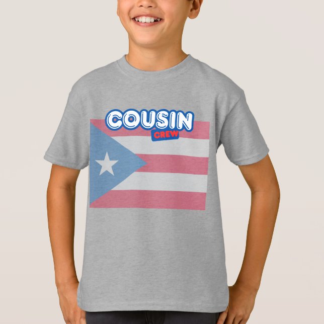 Cousin Crew Puerto Rico T-Shirt (Vorderseite)