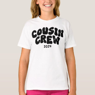 Cousin Crew   Retro Matching Cousin Family Wieders T-Shirt