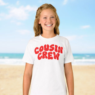 Cousin Crew   Retro Matching Cousin Family Wieders T-Shirt