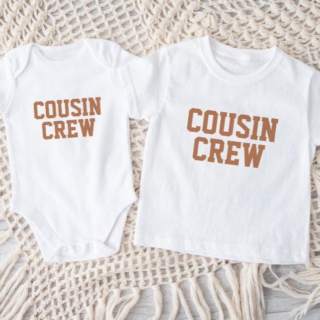 Cousin Crew | Rust Kids Baby T - Shirt (Von Creator hochgeladen)