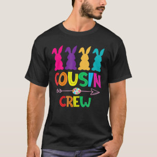Cousin Crew S Squad Ostertag Niedlich Bunny Kids T T-Shirt
