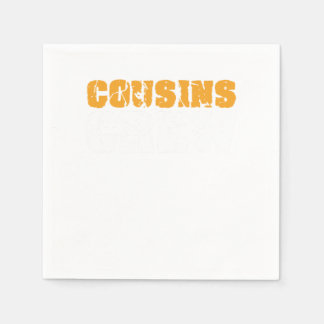 Cousin Crew Schwester Bruder Tante Onkel Familieng Serviette