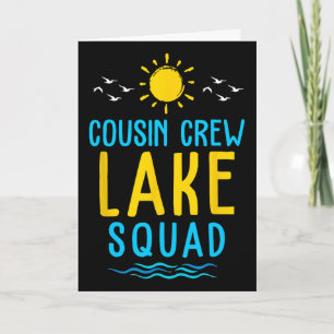 Cousin-Crew-Seen-Trupp-Sommerurlaub-Familien-Match Karte