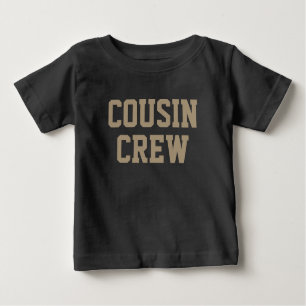Cousin Crew   Shade Brown Matching Kids Baby T-shirt