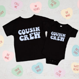 Cousin Crew | Sky Blue Matching Family Baby T-shirt
