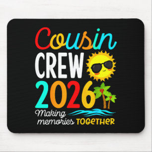 Cousin-Crew-Sommerferien-Strand-Sommer-Vibes Mousepad