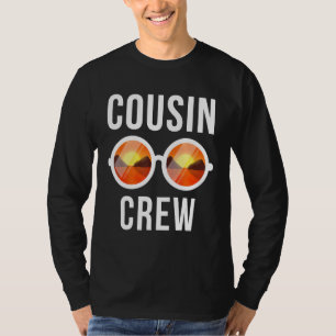 Cousin Crew Sonnenuntergang Sonnenbrille Familienu T-Shirt
