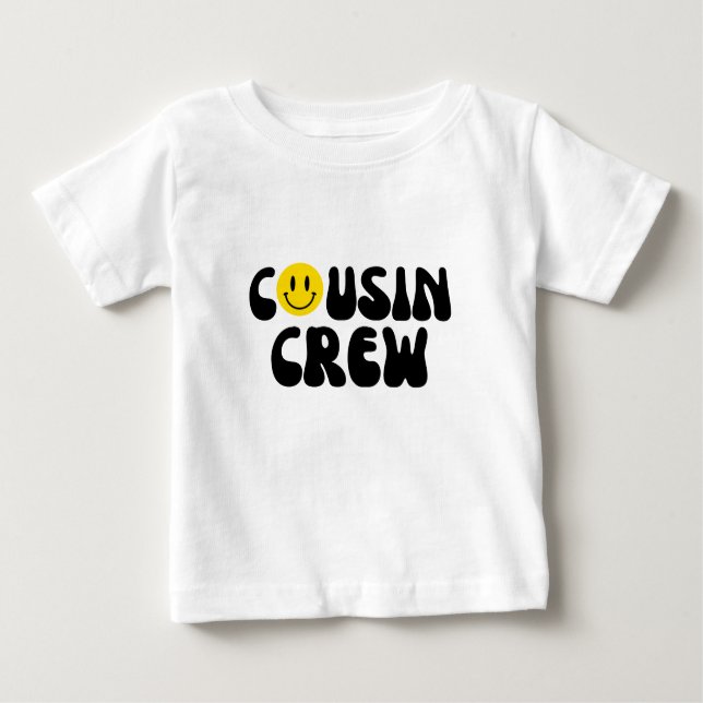 Cousin Crew T - Shirt, Cousin Urlaub, Matching tee (Vorderseite)