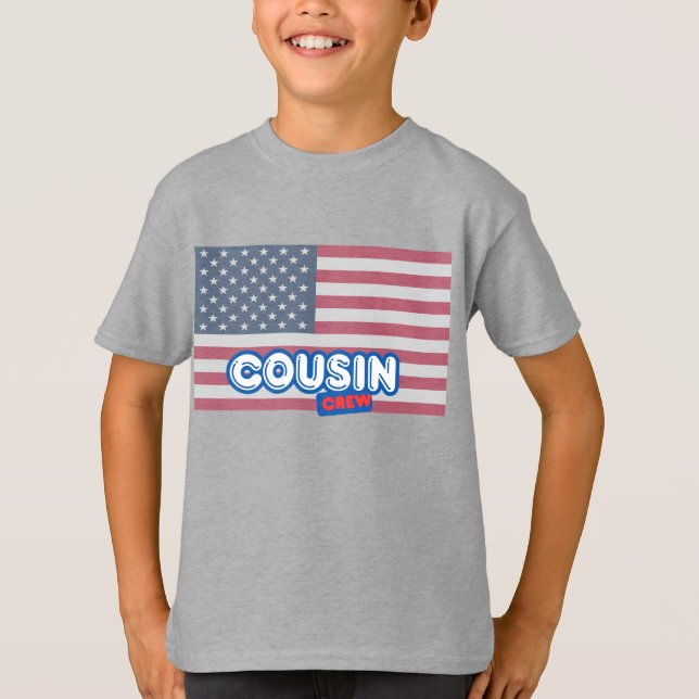 COUSIN CREW USA T-Shirt (Vorderseite)