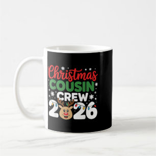 Cousin Crew Weihnachten 2026 Xmas Familie passend Kaffeetasse