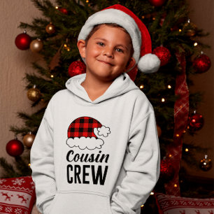 Cousin Crew Weihnachten Feiertag Buffalo Kariert K Hoodie