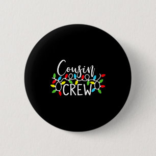 Cousin Crew Weihnachten Kinder Cousins Weihnachten Button