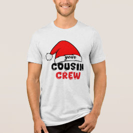 Cousin Crew Weihnachten Tri-Blend Shirt