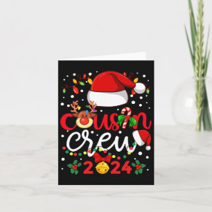 Cousin Crew Weihnachten Weihnachtsjungfrauen Karte