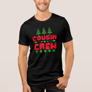 Cousin Crew Weihnachts-Familien-Matching-Design-86 Tri-Blend Shirt