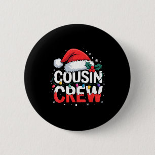 Cousin Crew Weihnachts-Rentiergeweih-Hut-Lichter  Button