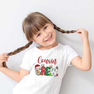 Cousin Crew Weihnachtsfamilien Pyjama Cousins T-Shirt