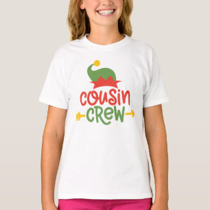 Cousin Crew Weihnachtsfeiertag T - Shirt