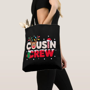 Cousin Crew Weihnachtsrentier Zuckerrohr Strumpf
