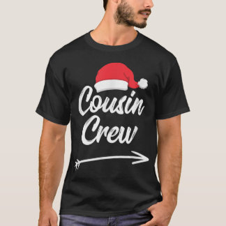 Cousin Crew Xmas Family Wiedersehen Weihnachts-Rel T-Shirt