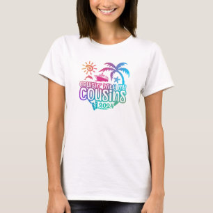 Cousin Cruise 2024 mit Kreuzfahrtschiffen und Flip T-Shirt