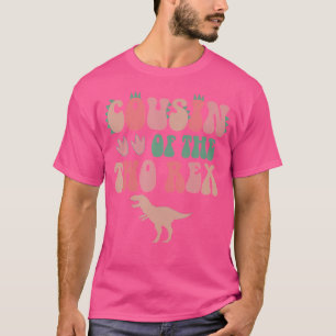 Cousin der beiden Rex Geburtstagskarte T-Rex Dinos T-Shirt