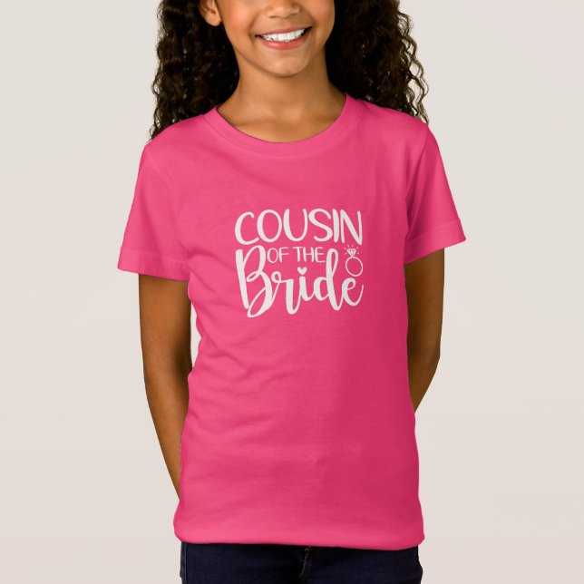COUSIN der BRIDE T-Shirt (Vorderseite)