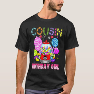 Cousin der Geburtstagskarte Candyland Candy Birthd T-Shirt