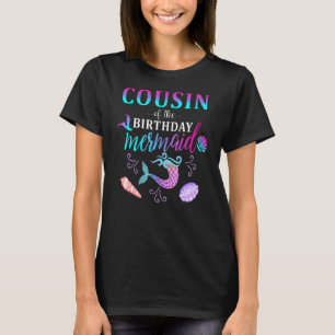 Cousin der Geburtstagsmatching-Familie der Meerjun T-Shirt
