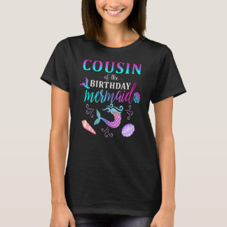 Cousin der Geburtstagsmatching-Familie der Meerjun T-Shirt