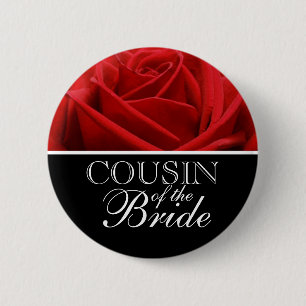 Cousin der Hochzeitsknöpfe Abzeichen Button