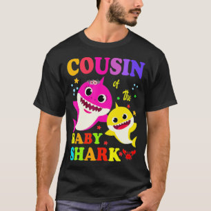 Cousin des Birthday Cousin Shark _4 T-Shirt