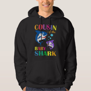 Cousin des Birthday Shark Cousin Shark Hoodie